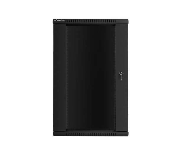 Lanberg Wisząca 19" 22U 600x600mm jednosekcyjna (czarna) - 455315 - zdjęcie 6